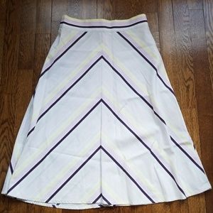 Cotton a-line skirt
